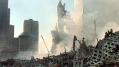 Die Trümmer des World Trade Centers nach den Anschlägen - eine Nation verharrte in Schockstarre, (Bild: dapd)