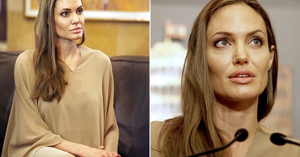 Ernsthaft Krank Freunde In Sorge Um Abgemagerte Angelina Jolie Kroneat