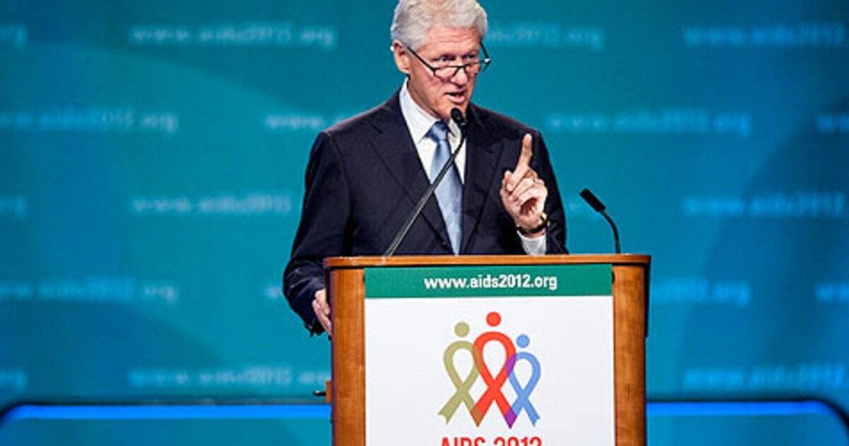 Welt-Aids-Konferenz - Clinton: “Geld Im Kampf Gegen HIV Besser ...