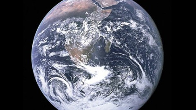 Die "Blaue Murmel", fotografiert 1972 (Bild: NASA)