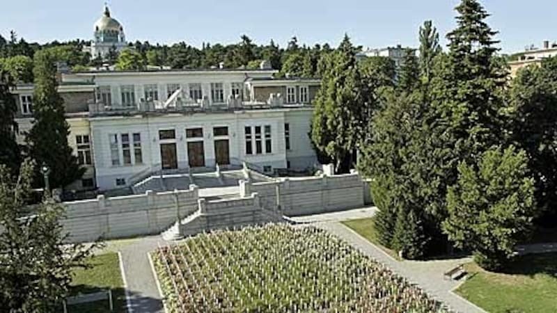 Steinhof-Areal. Im Hintergrund die berühmte Kirche. (Bild: REINHARD HOLL / Google Maps)