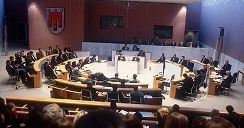 Der Landtag in Vorarlberg (Bild: VLK)